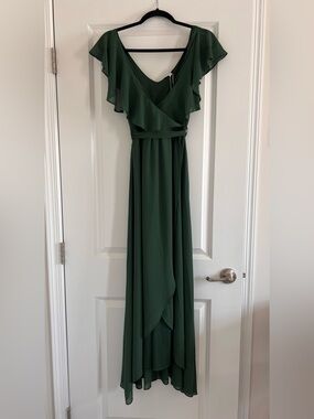 Baltic Born Dark Green Katya Maxi Dress